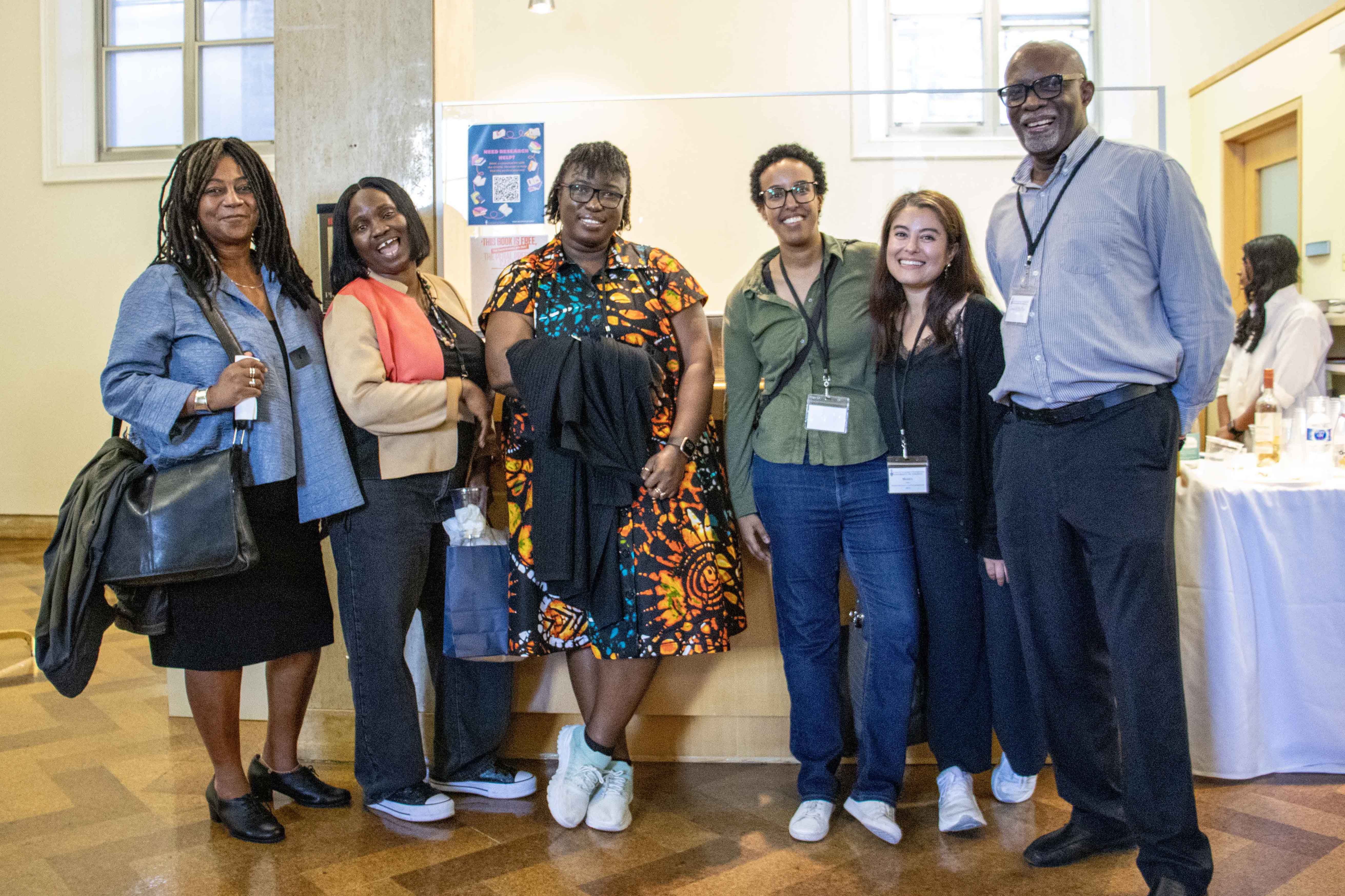 2024 09 25 Kamari Clarke, Wumi Asubiaro Dada, Bukky Shonibare, Sara Ali, Marea Diaz, Donald Butler