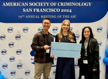 Jeffrey Wong, Roxy Shlapak and Joana Jabson at ASC 2024 