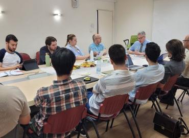 discussion around a table